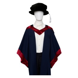 Designed Maroon Shawl Graduation Gown Tailor-made Hong Kong Polytechnic PhD Graduation Gown Doctor of Philosophy PhD Graduation Gown Graduation Gown Manufacturer DA539 Designed Maroon Shawl Graduation Gown Tailor-made Hong Kong Polytechnic PhD Graduation Gown Doctor of Philosophy PhD Graduation Gown Graduation Gown Manufacturer DA539
